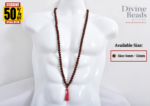5 Mukhi Rudraksha Mala with 108+1 Guru Bead