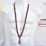 5 Mukhi Rudraksha Mala with 108+1 Guru Bead